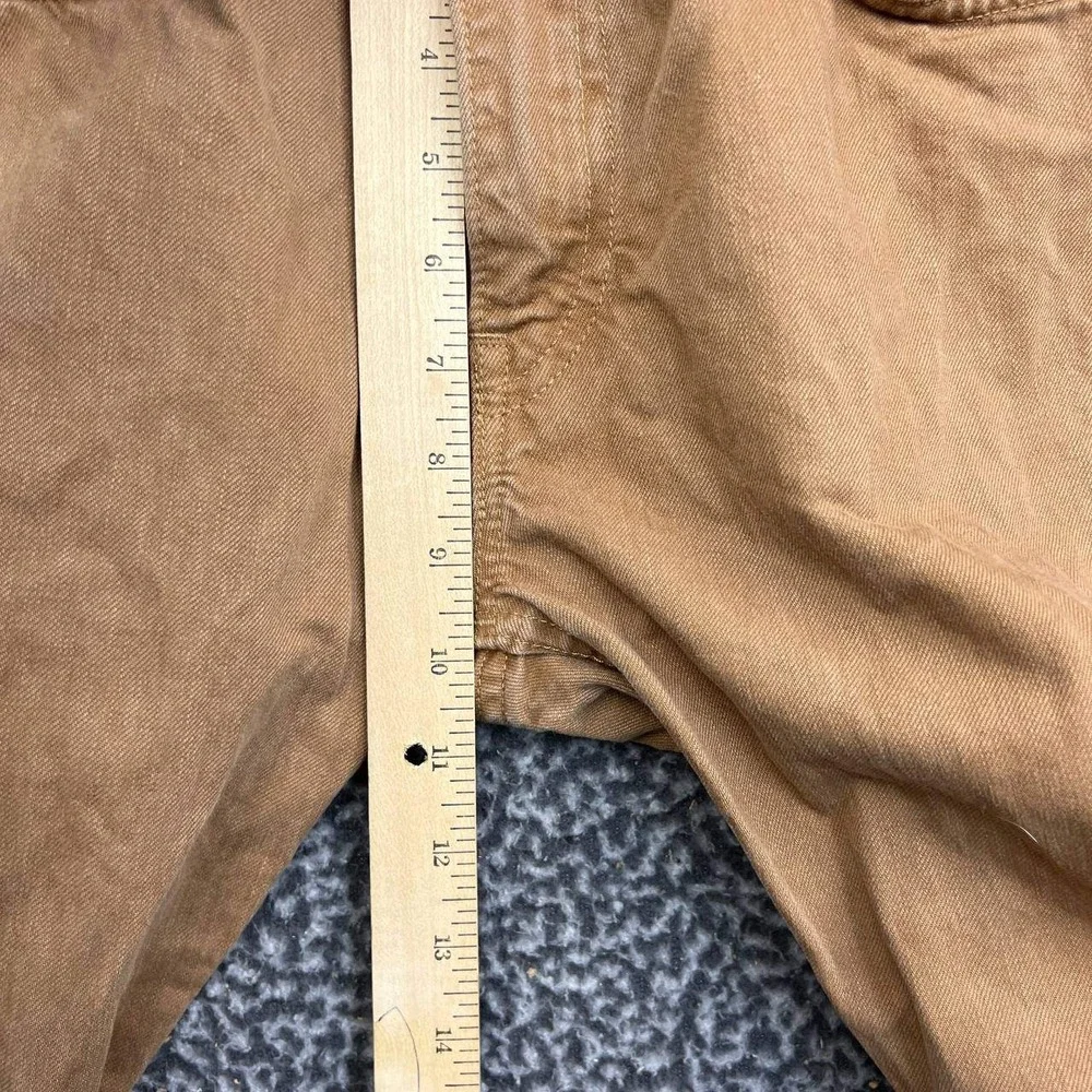 J.Crew 484 Slim Fit Pants Mens 32x32 Brown Cotton Chino Trousers Pockets